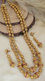 Golden Netted Design Moti Mala