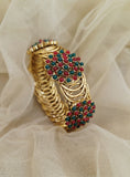 Ruby Green Golden Bracelet(1pic)