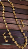 Netted Design Moti Golden Mala