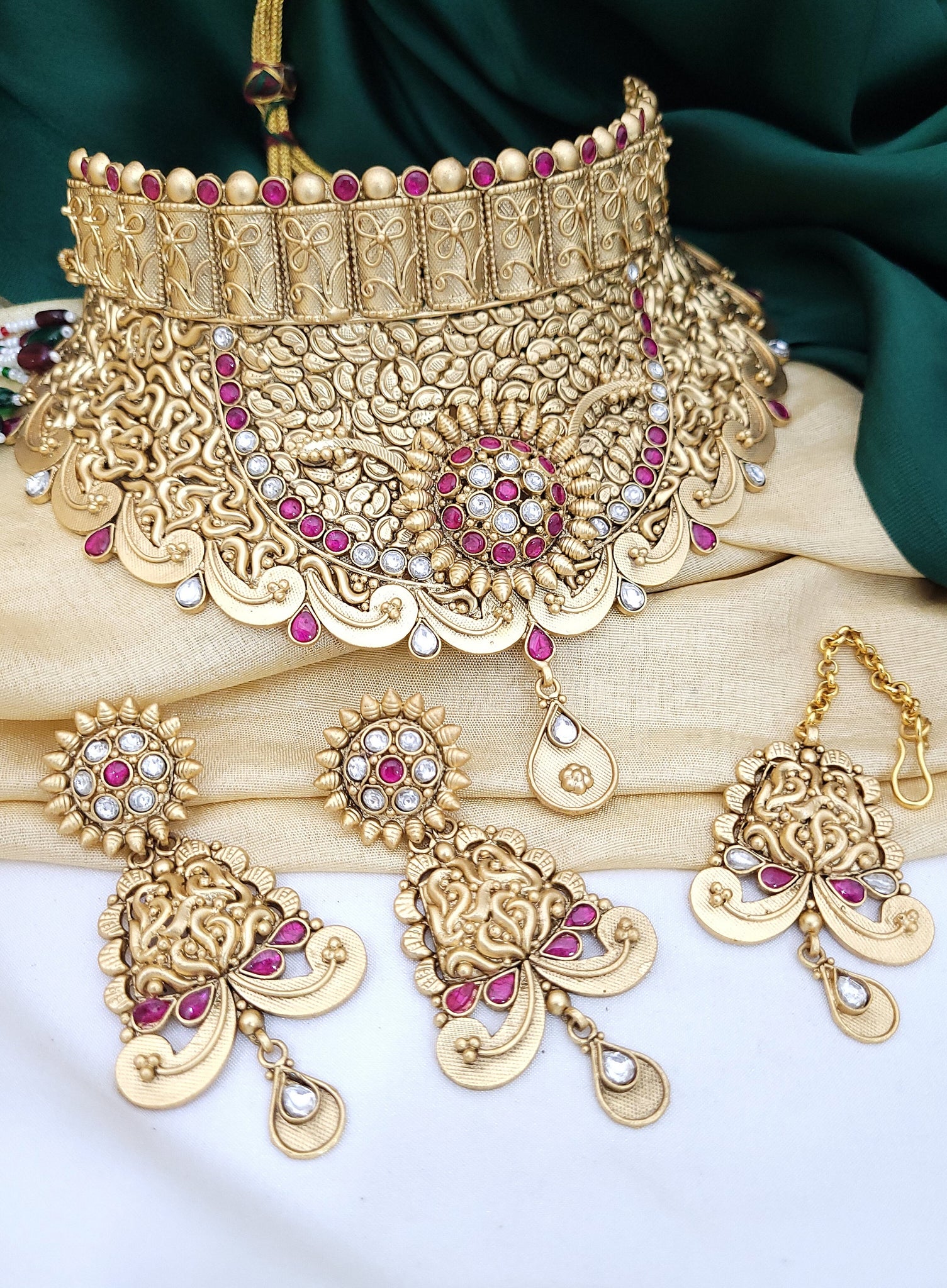 Golden Traditional Necklace