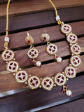 Ruby Golden Necklace