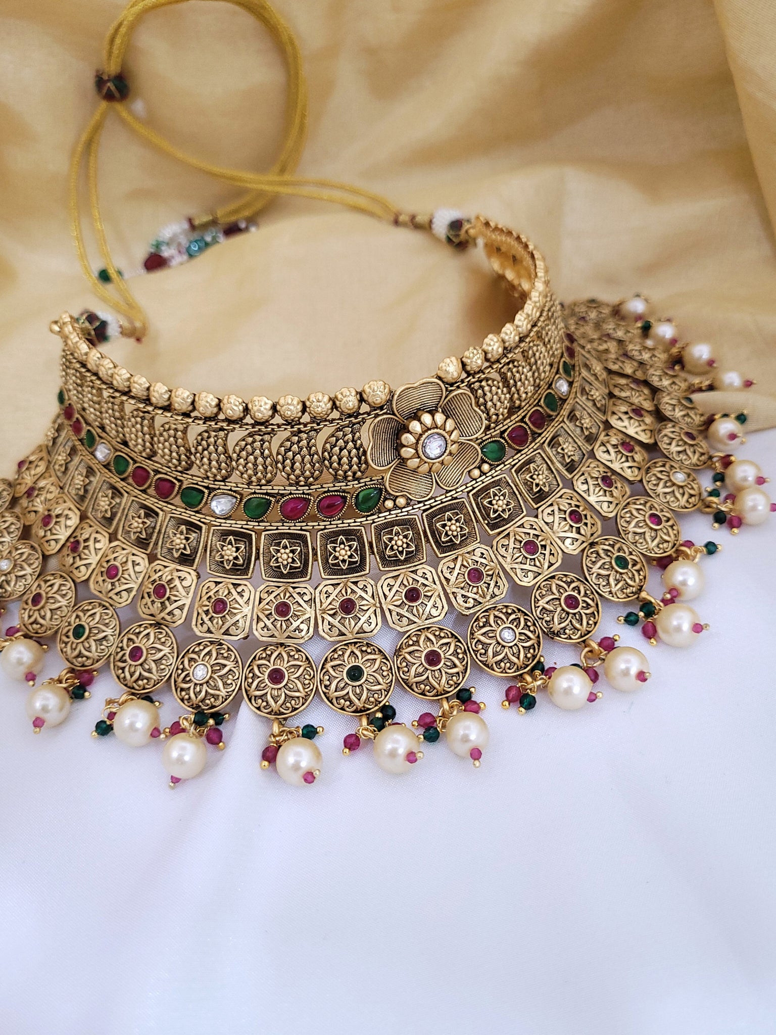 Golden Traditional Necklace