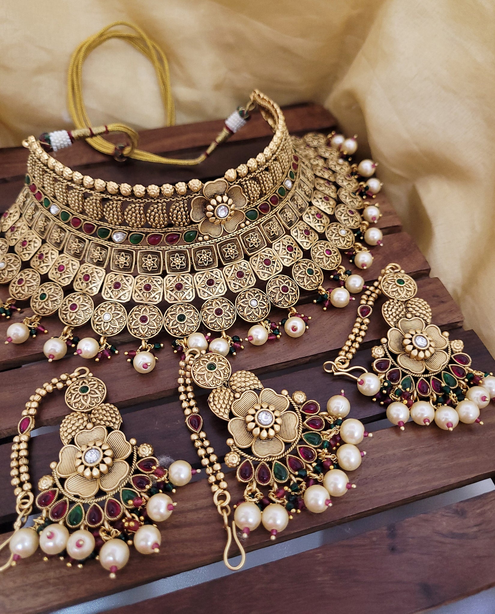 Golden Traditional Necklace