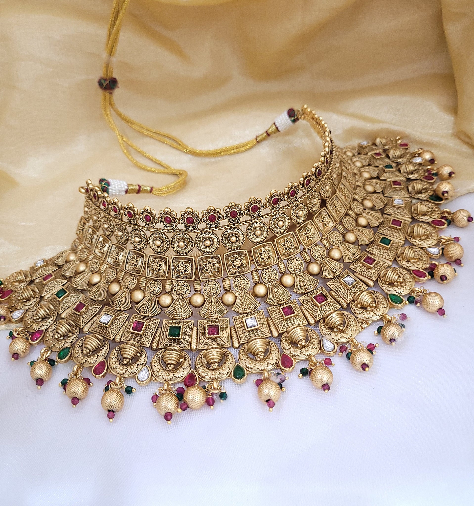 Golden Traditional Necklace