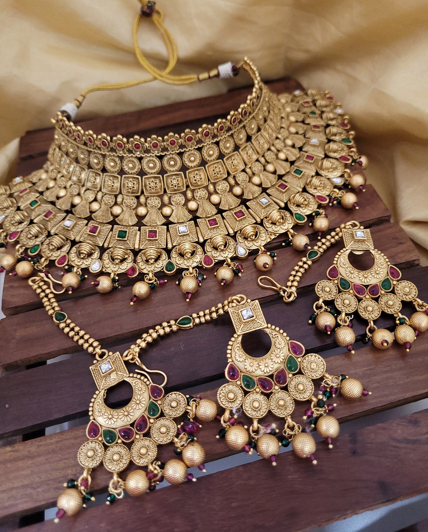 Golden Traditional Necklace