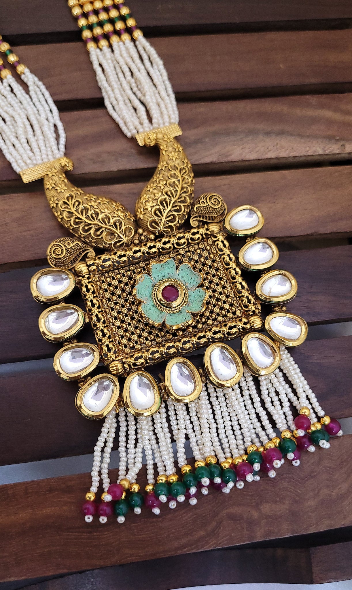 Kundan Long Set