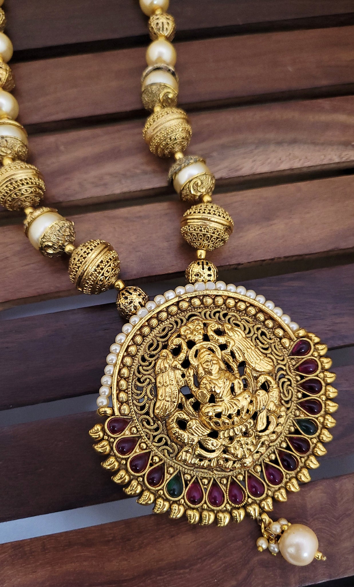 Golden Pendent Set