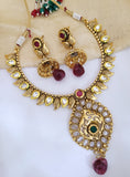 Kundan Golden Necklace