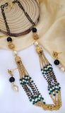 Golden Green Mangalsutra