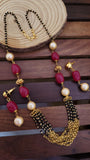 Ruby Golden Mangalsutra