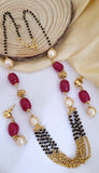 Ruby Golden Mangalsutra