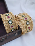 Premium Golden Bangle 1 pair (2pc)