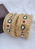 Premium Golden Bangle 1 pair (2pc)