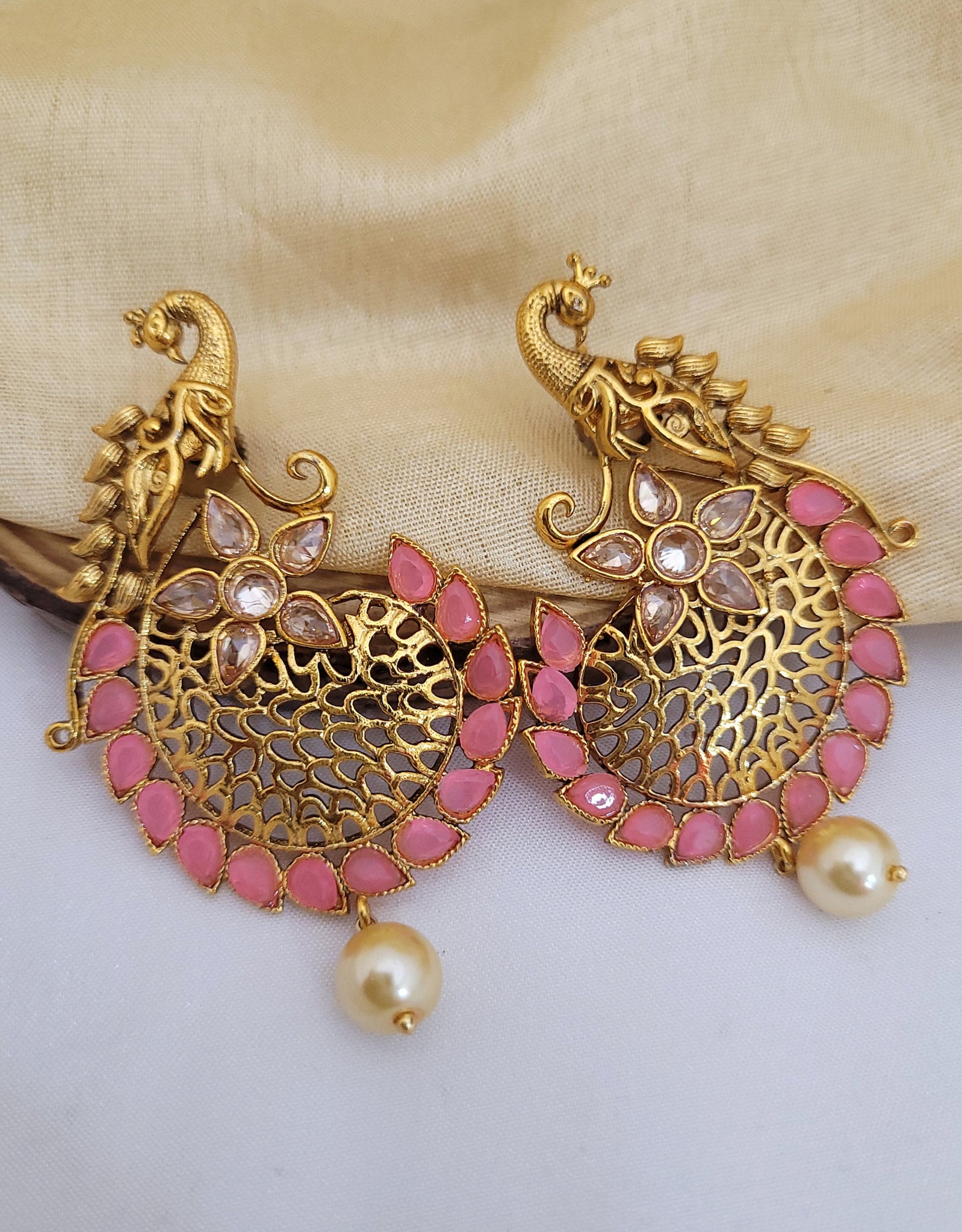 Peacock Traditional Earings