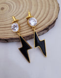 Black Golden Earings