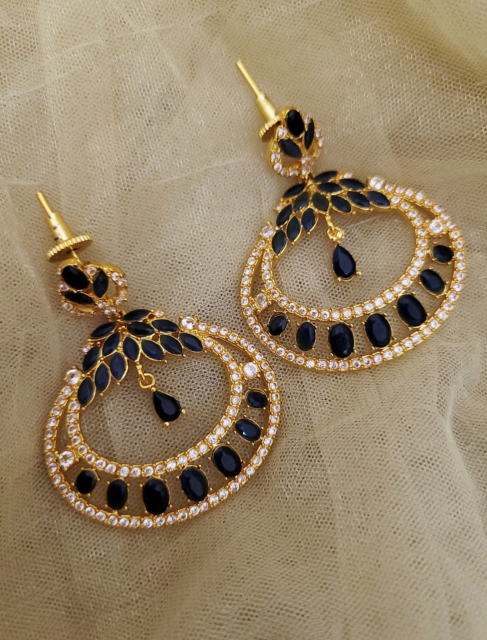 Blue Stone Earings