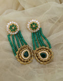 Green Colour Earings