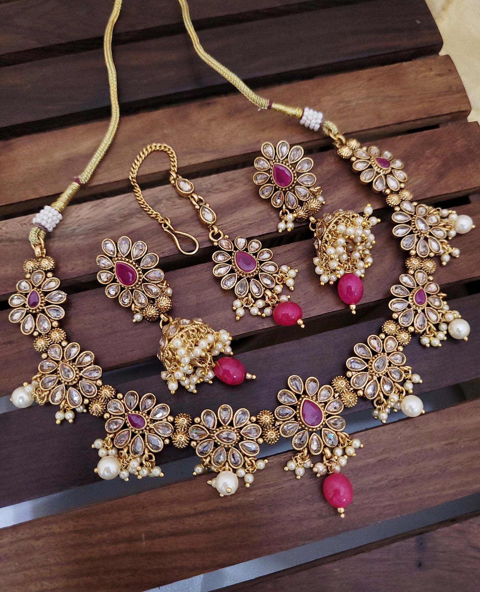 Golden Traditional Necklace