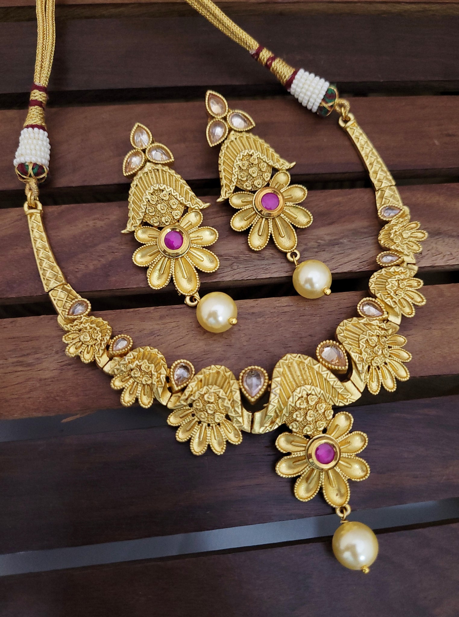 Golden Traditional Necklace