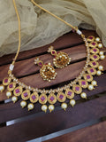 Golden Ruby Necklace