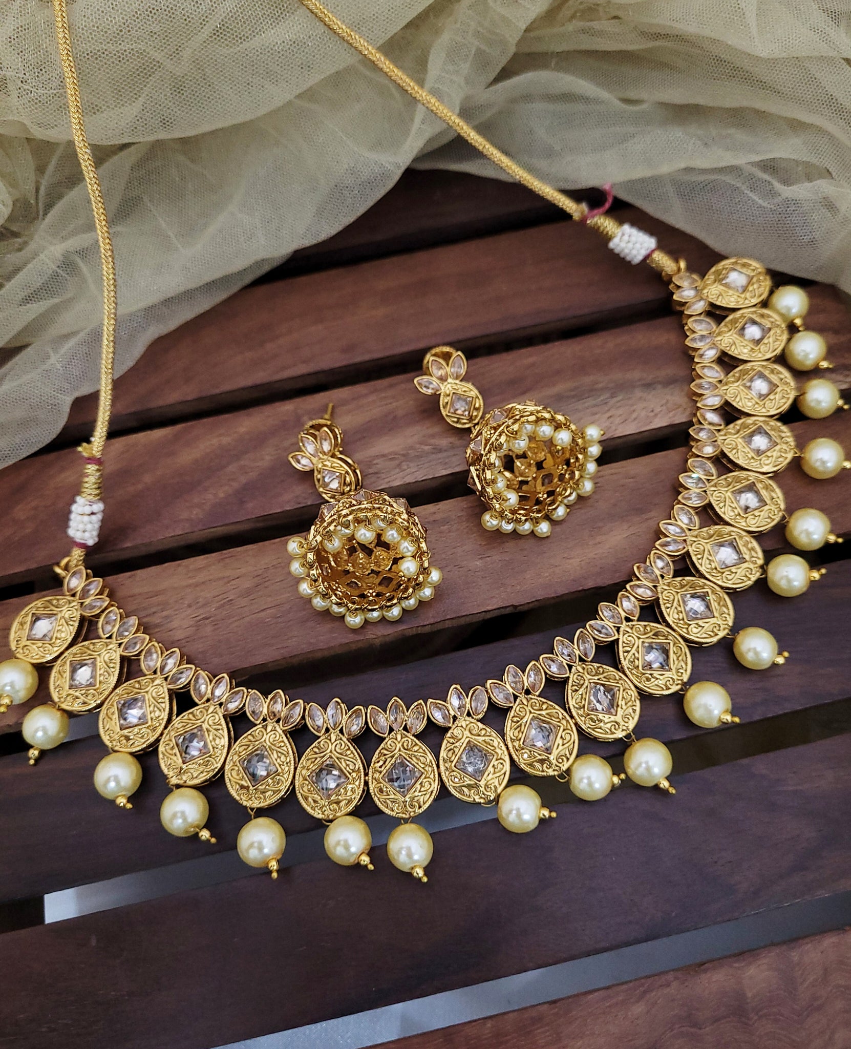 Golden Traditional Necklace