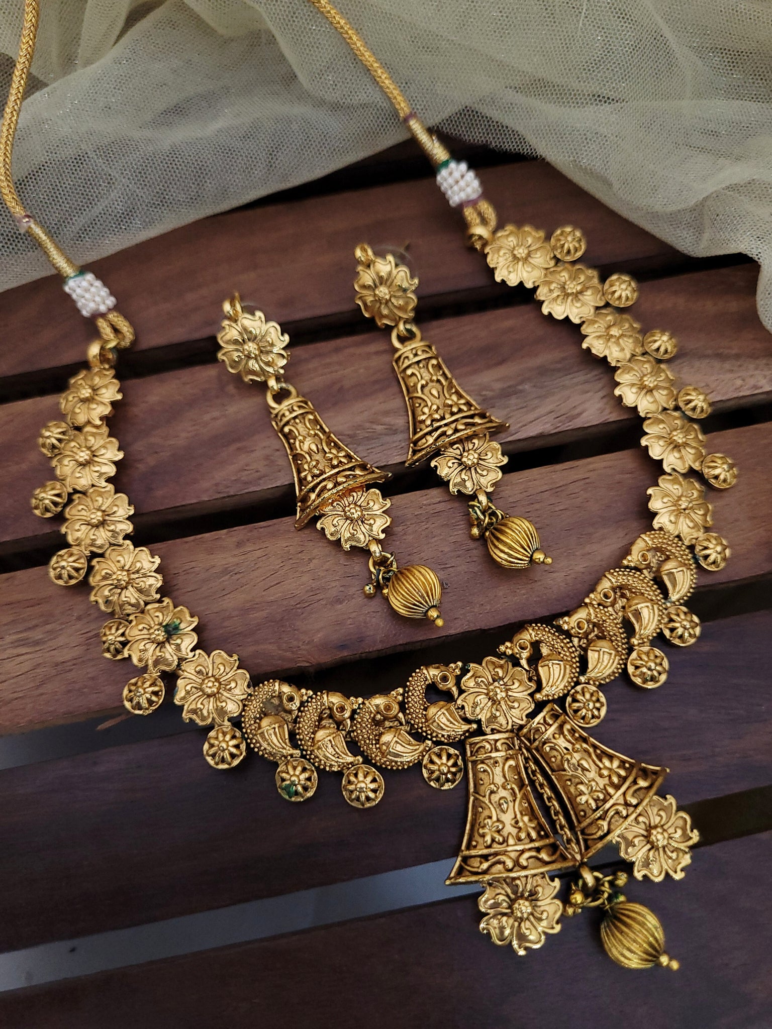 Golden Traditional Necklace