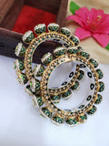 Green Meenakari Bangle