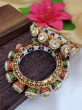 Meenakari Moti Bangle