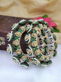 Green Meenakari Bangle