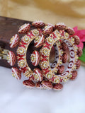 Meenakari Moti Bangle