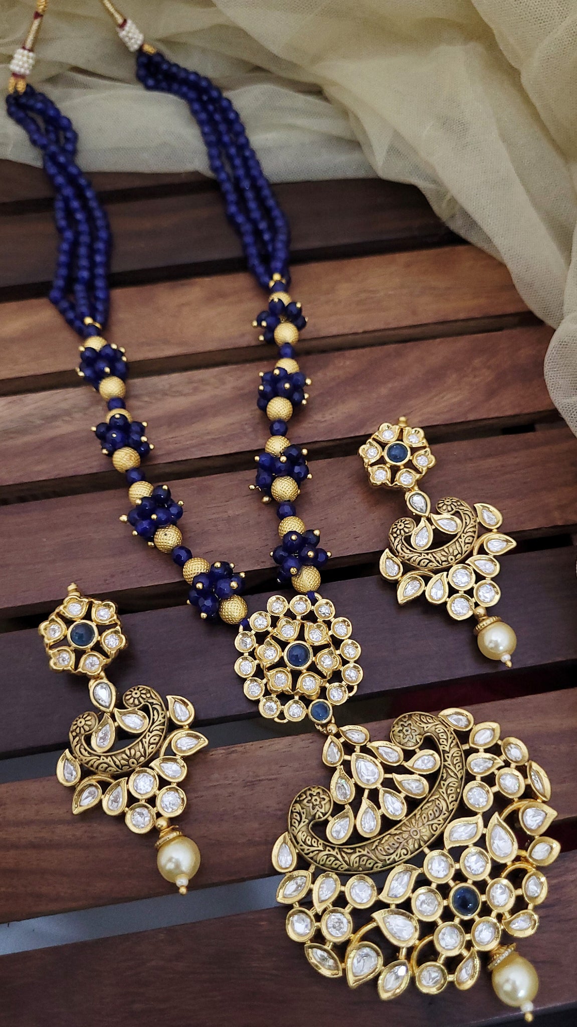 Kundan Long Set