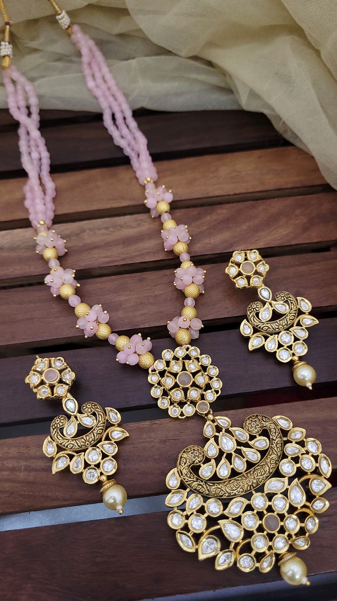 Kundan Long Set