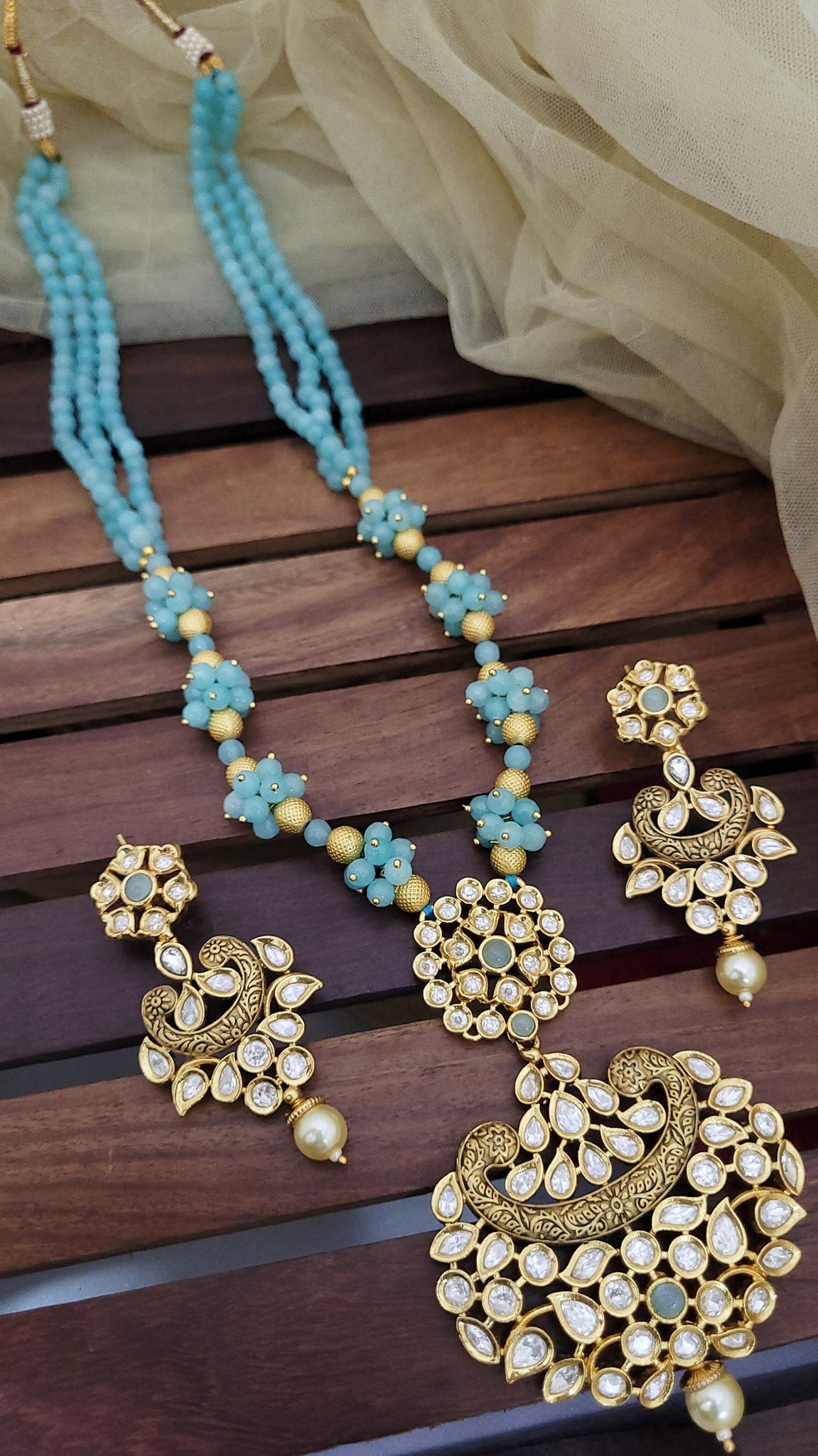 Kundan Long Set