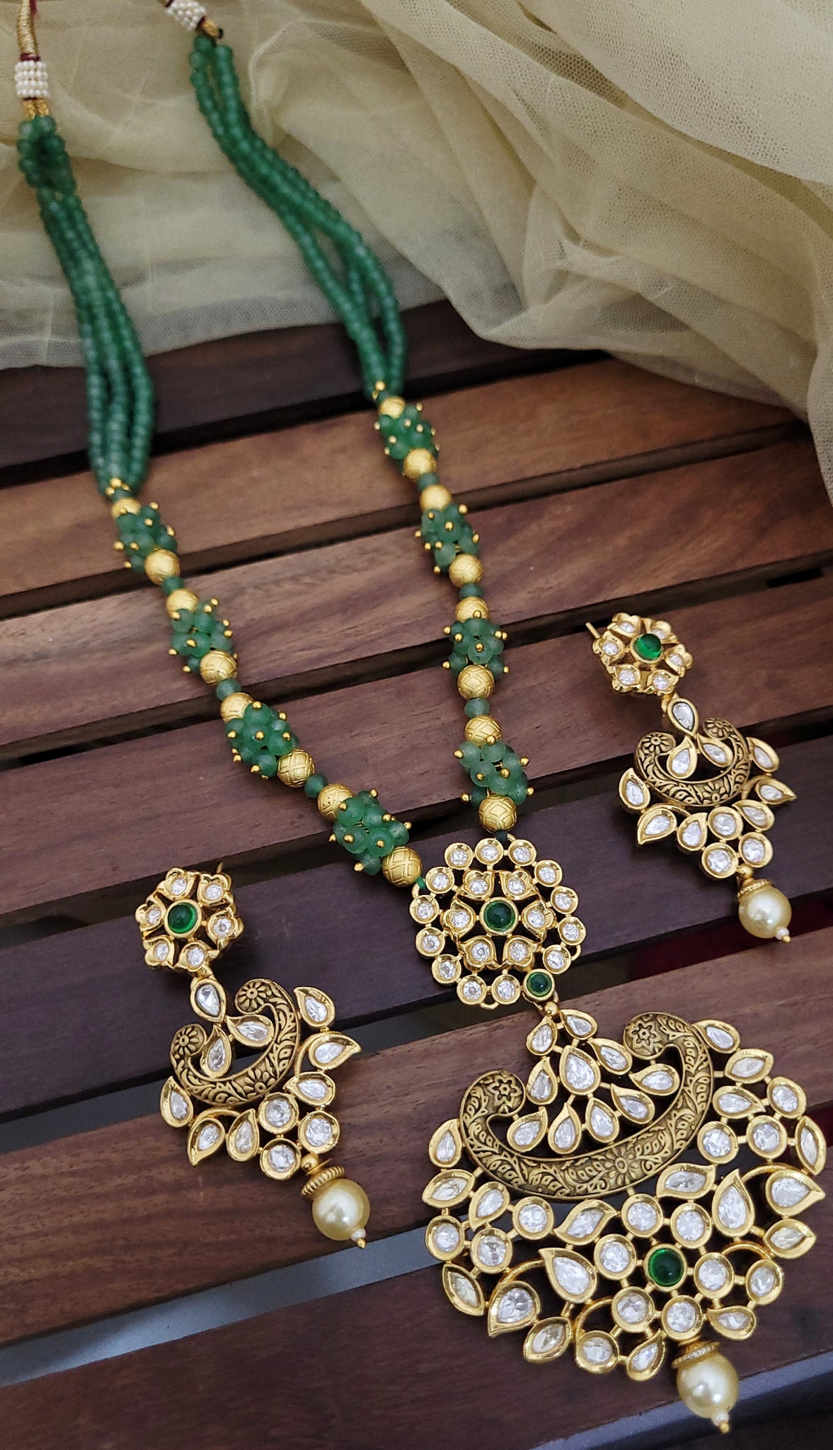 Kundan Long Set