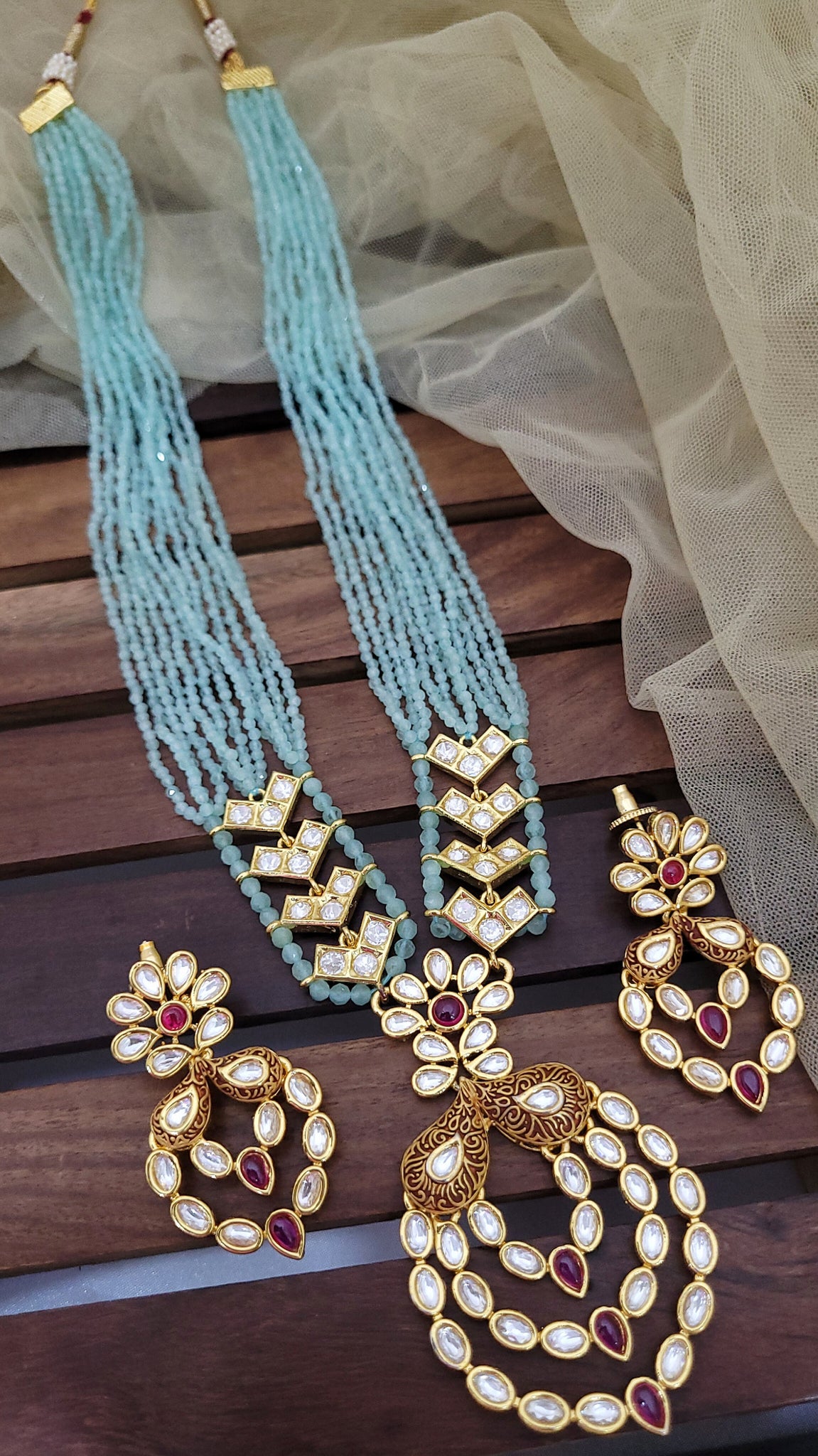 Kundan Long Set