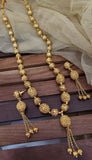 Netted Desion Golden Moti Mala