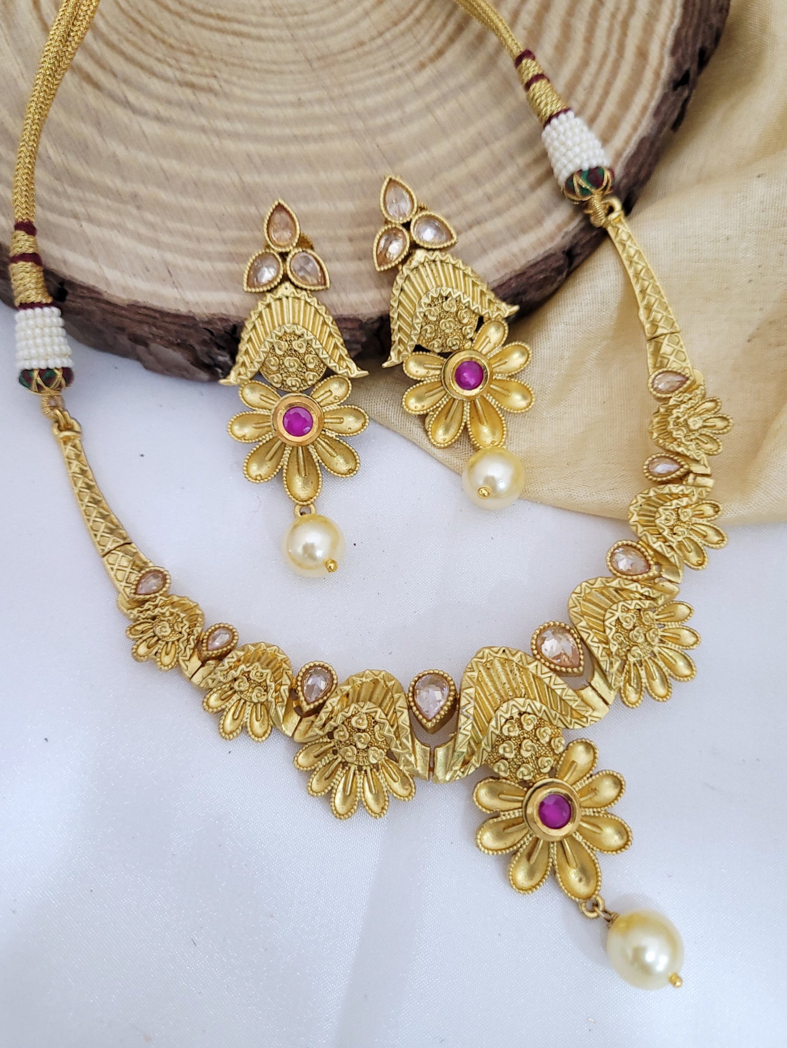 Golden Traditional Necklace