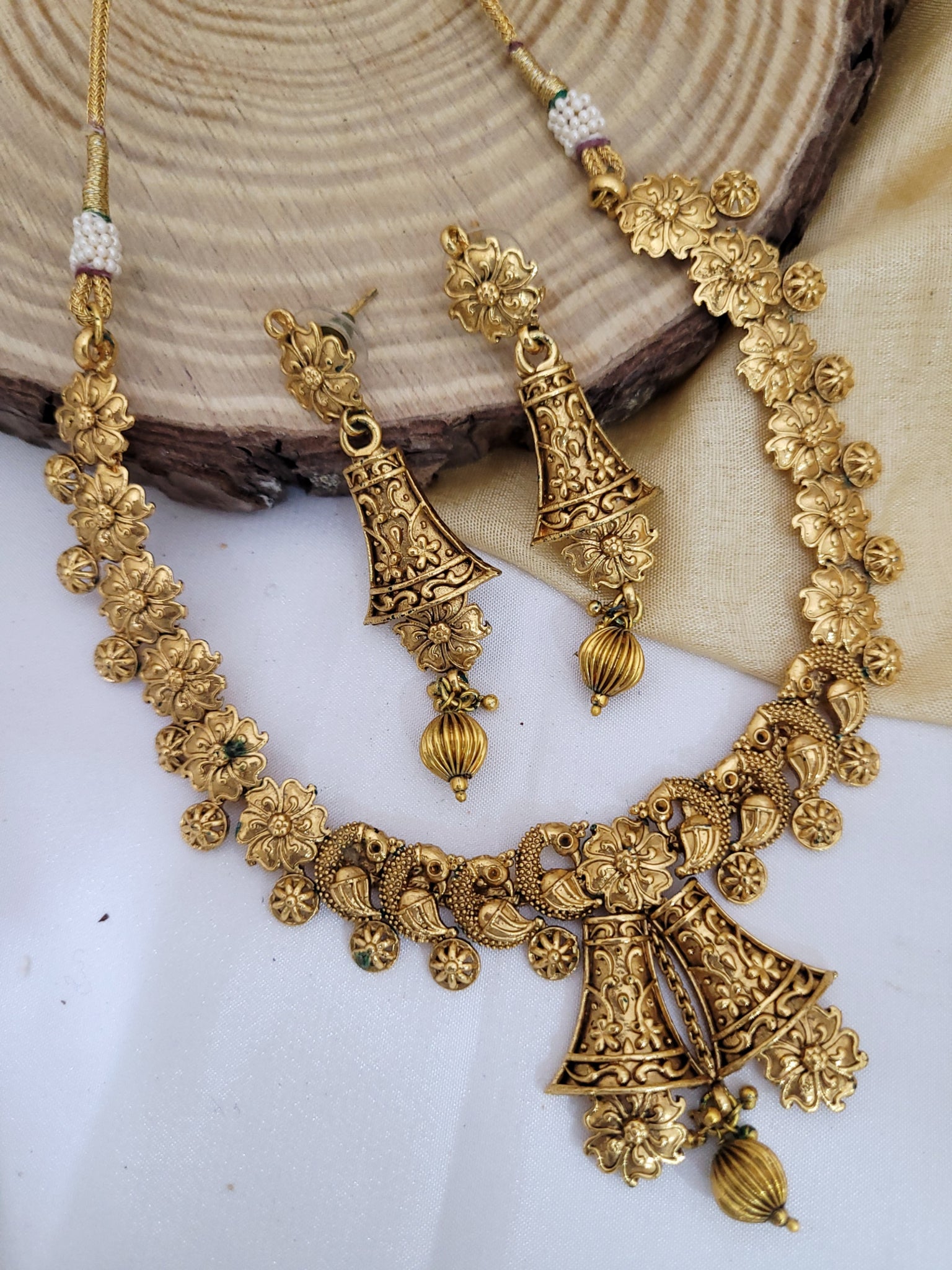 Golden Traditional Necklace