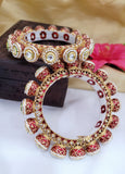 Meenakari Moti Bangle