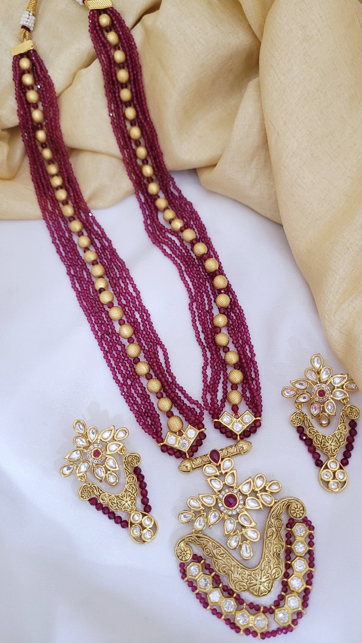 Kundan Long Set