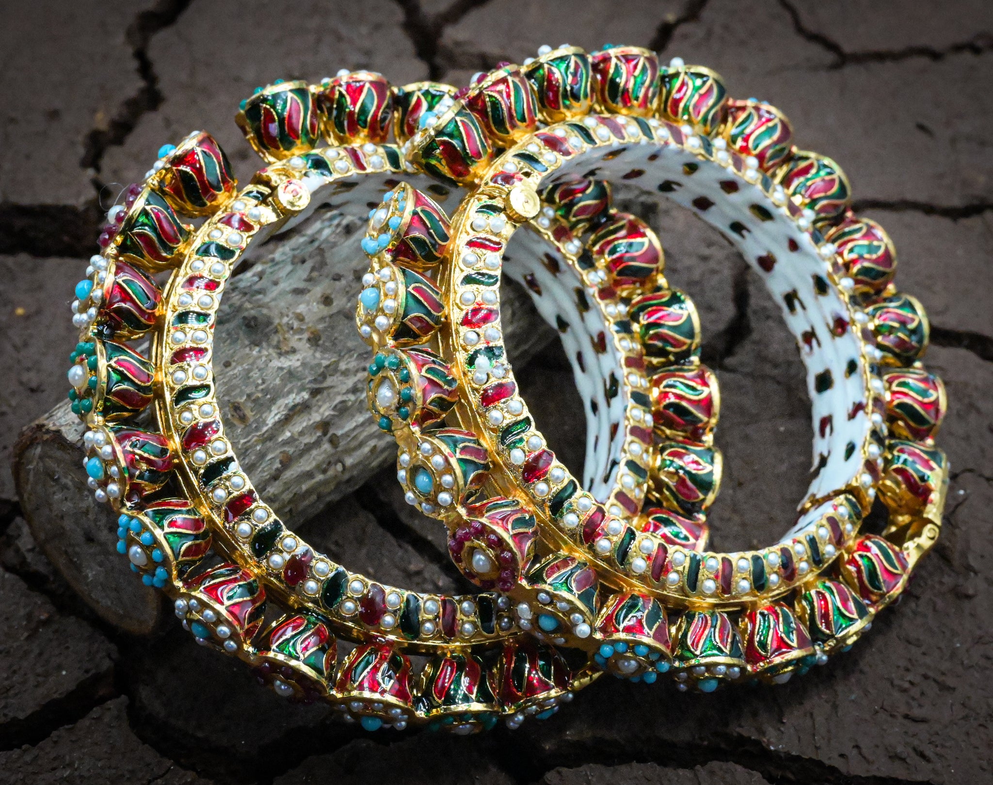 Multi Meenakari Bangle