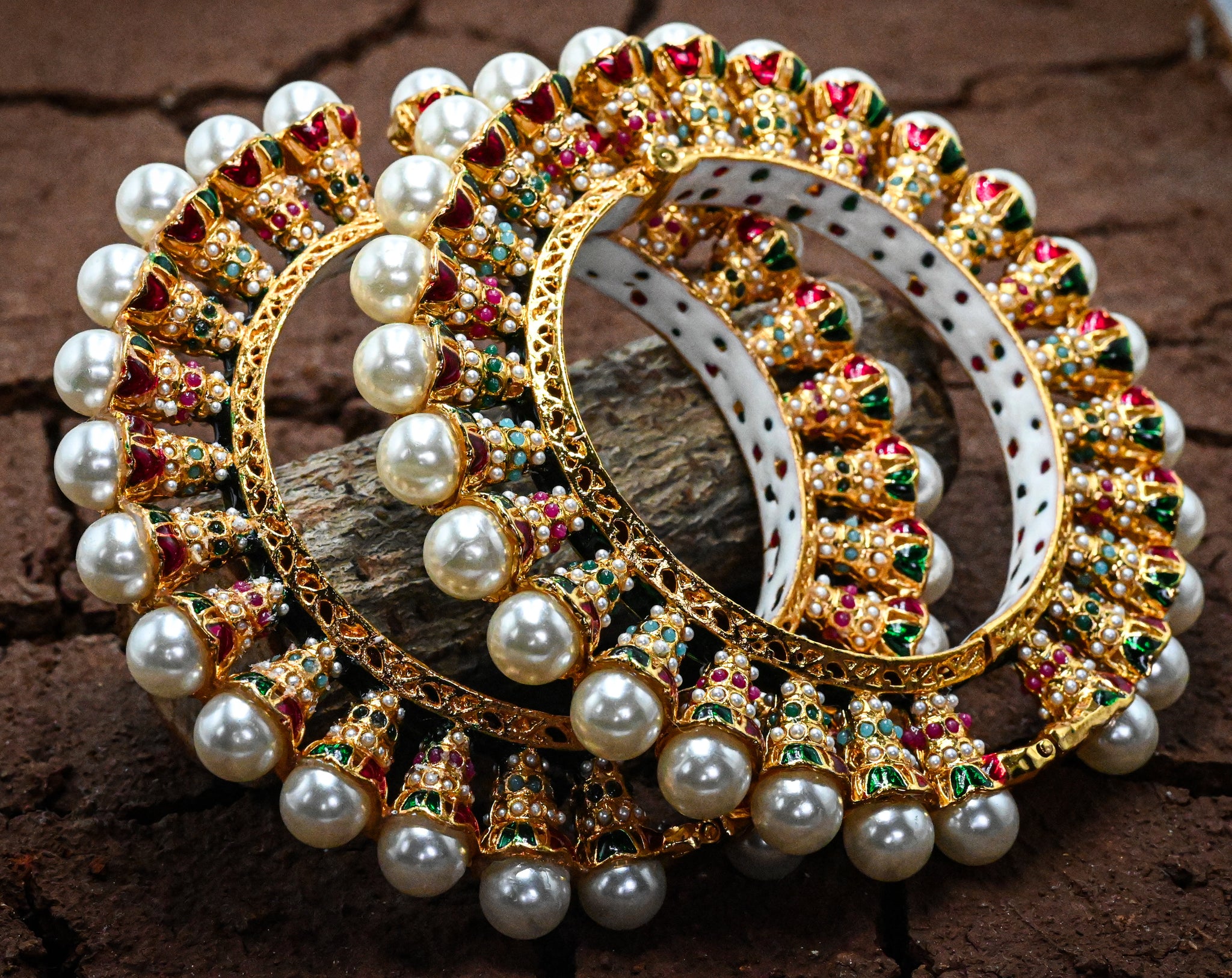 Meenakari Nav Grah Bangle