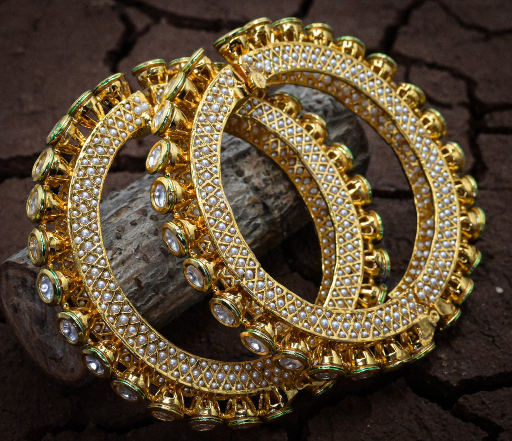 Meenakari Kundan Bangle