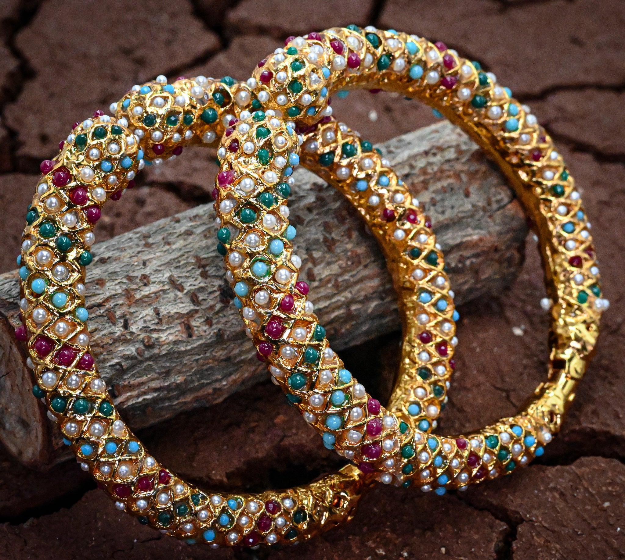 Multi Meenakari Bangle