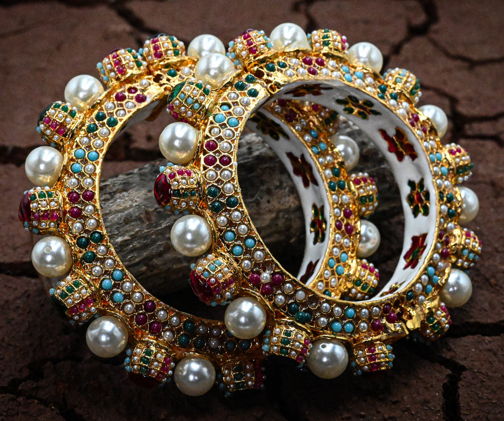 Meenakari Nav Grah Bangle