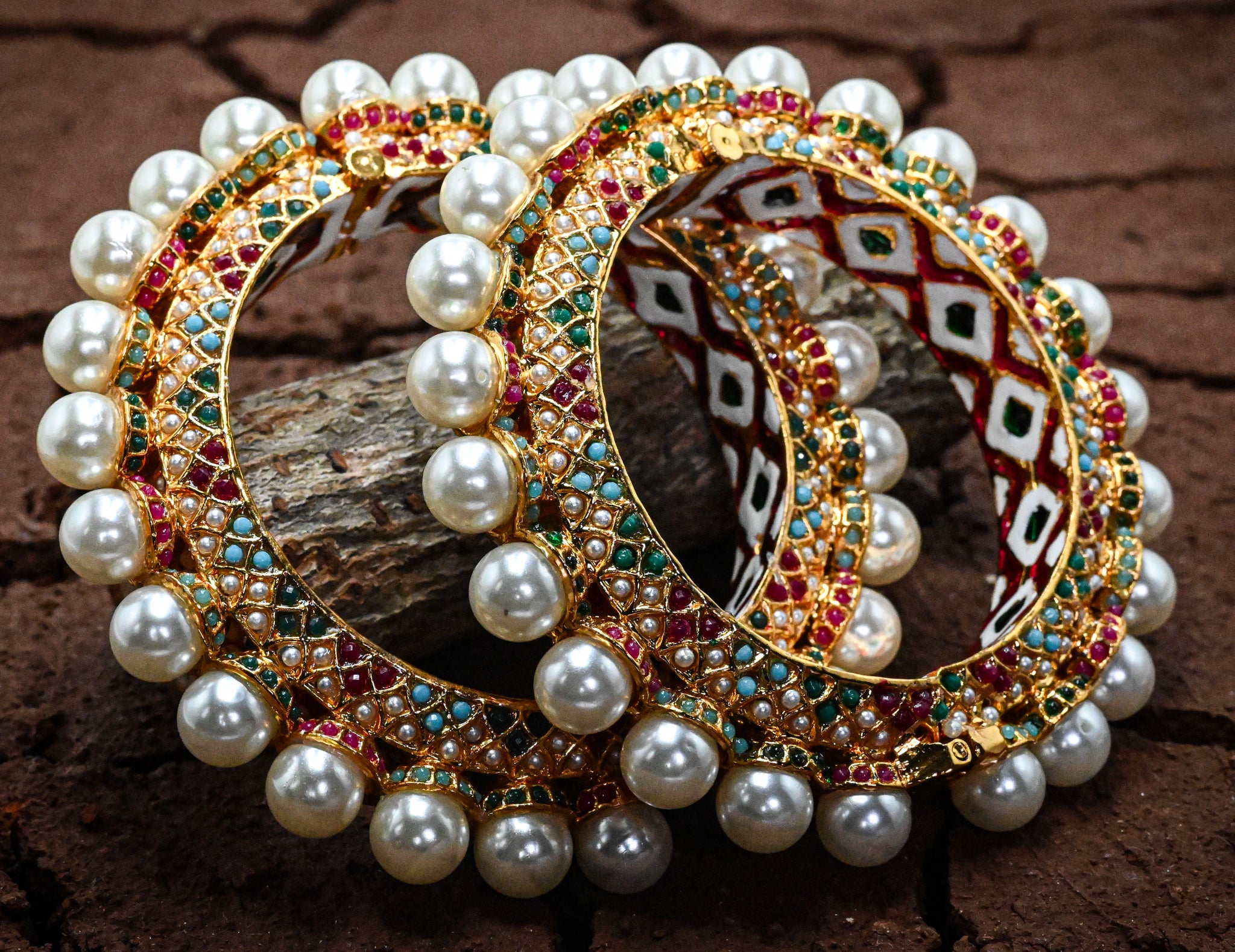 Meenakari Nav Grah Bangle