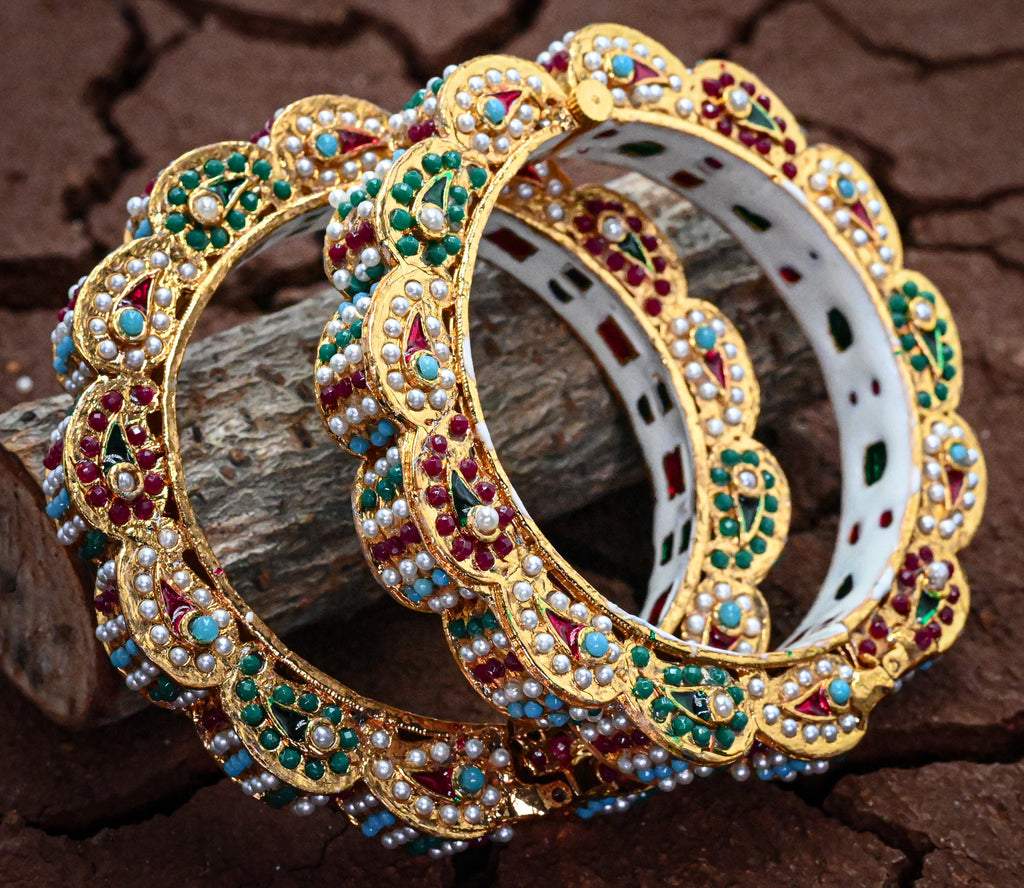 Multi Meenakari Bangle