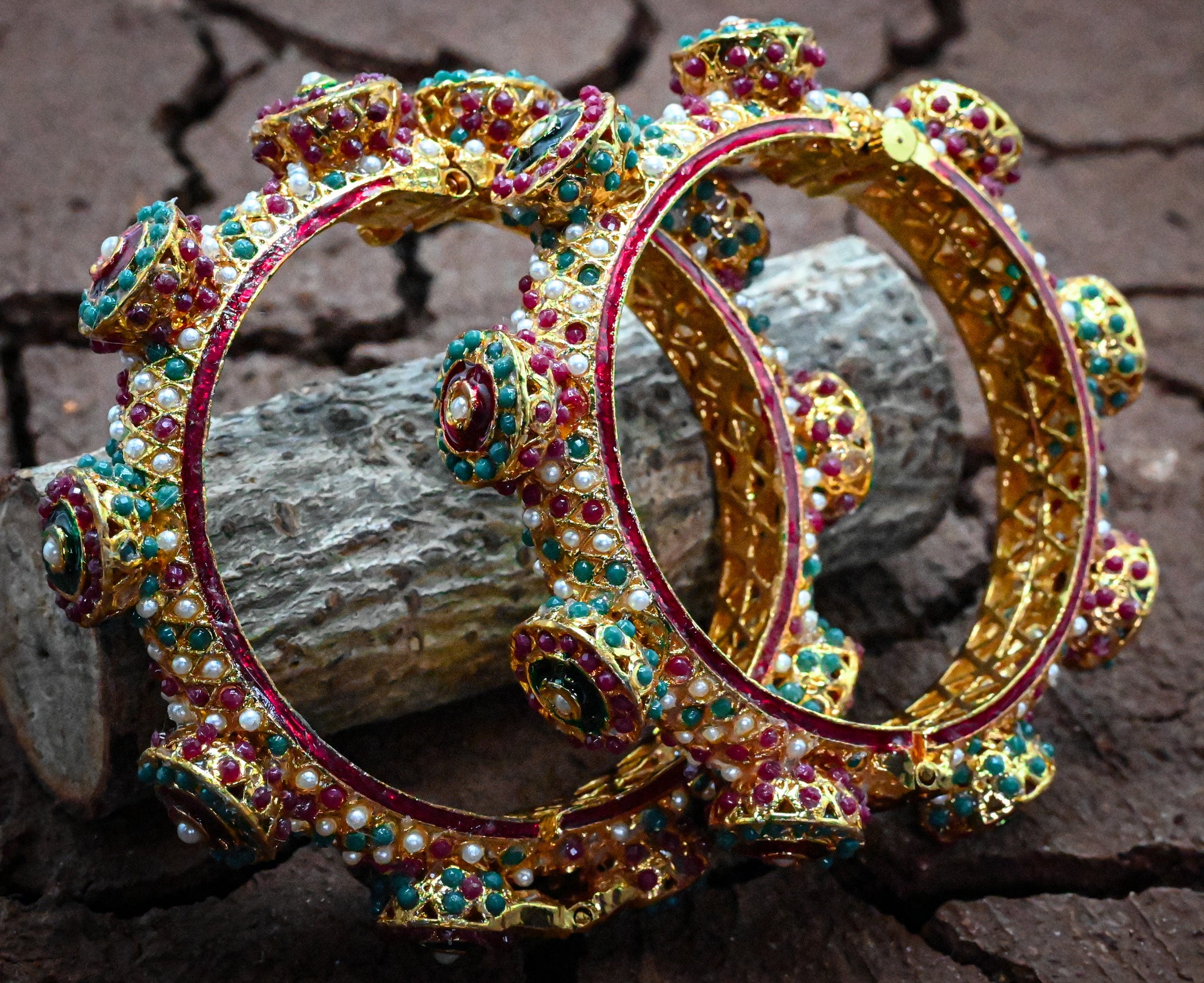 Multi Meenakari Bangle