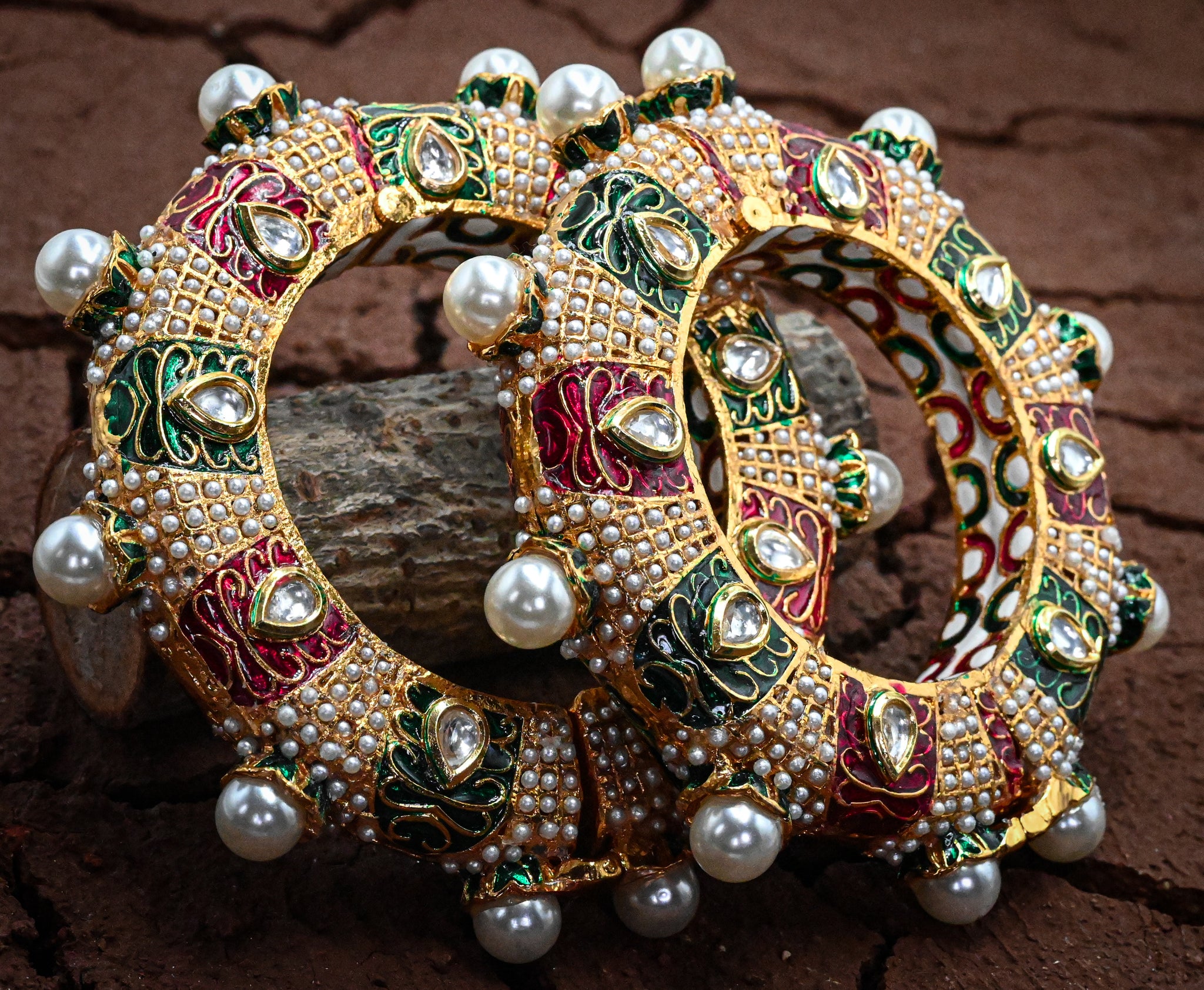 Meenakari Nav Grah Bangle