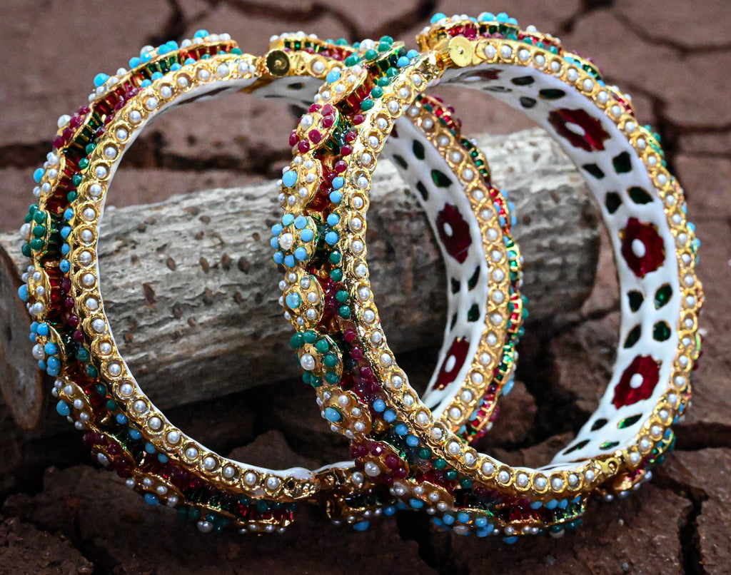 Meenakari Nav Grah Bangle